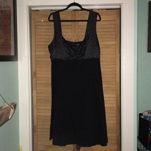 Torrid Black Polka Dot Swing Dress